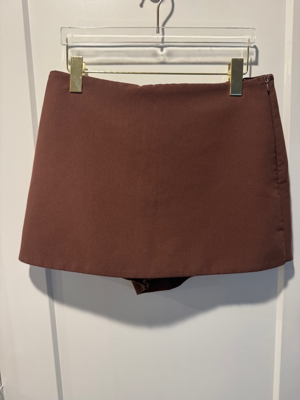 Zara Brown Mini Skort